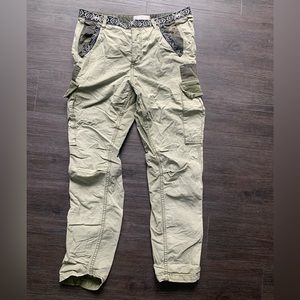 Free People Wild Nothing Embroidered Cargo Pants